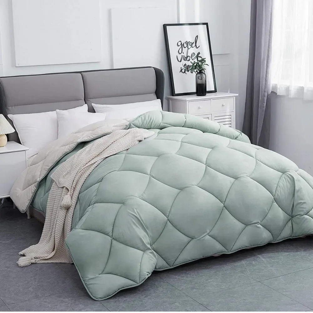 Lipo All Season Duvet Insert Comforter - 350 GSM Down Quilted Alternative Duvet